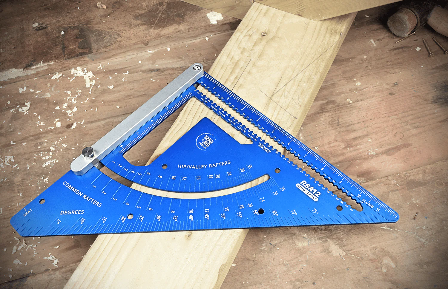RSA 12 Adjustable LE Rafter Square - Image 5